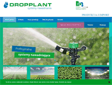 Tablet Screenshot of dropplant.com.pl